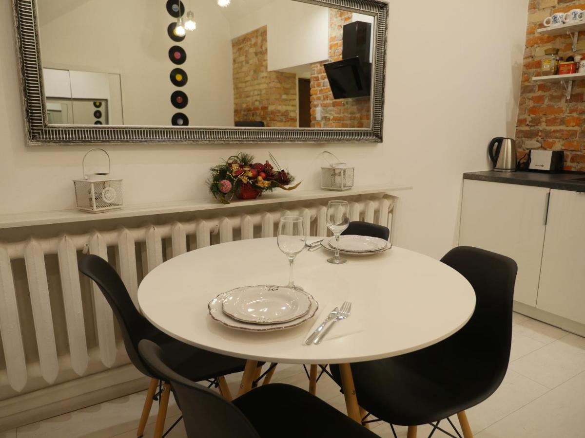 Ferienwohnung Art Vinyl Loft Białystok Exterior foto