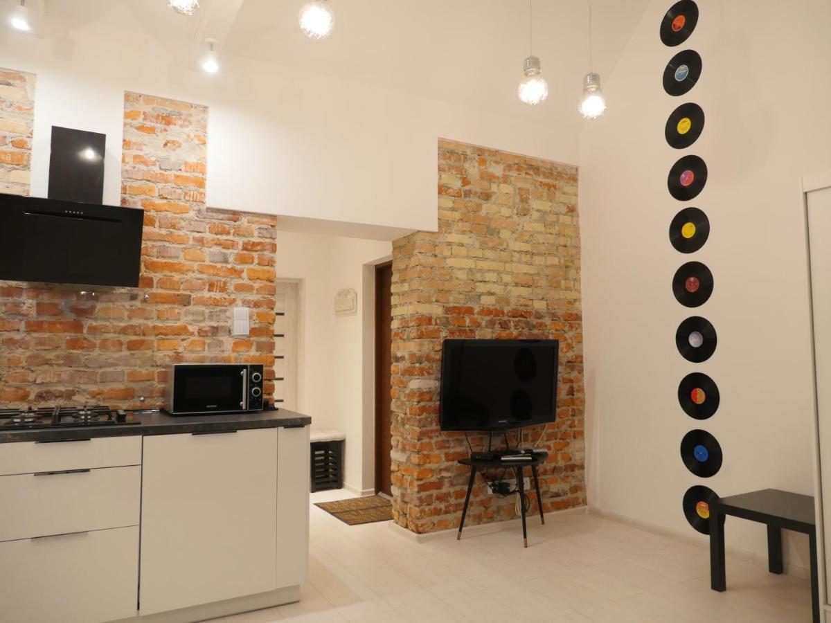 Ferienwohnung Art Vinyl Loft Białystok Exterior foto