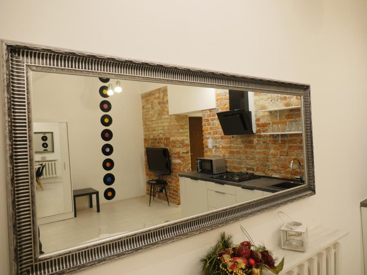Ferienwohnung Art Vinyl Loft Białystok Exterior foto