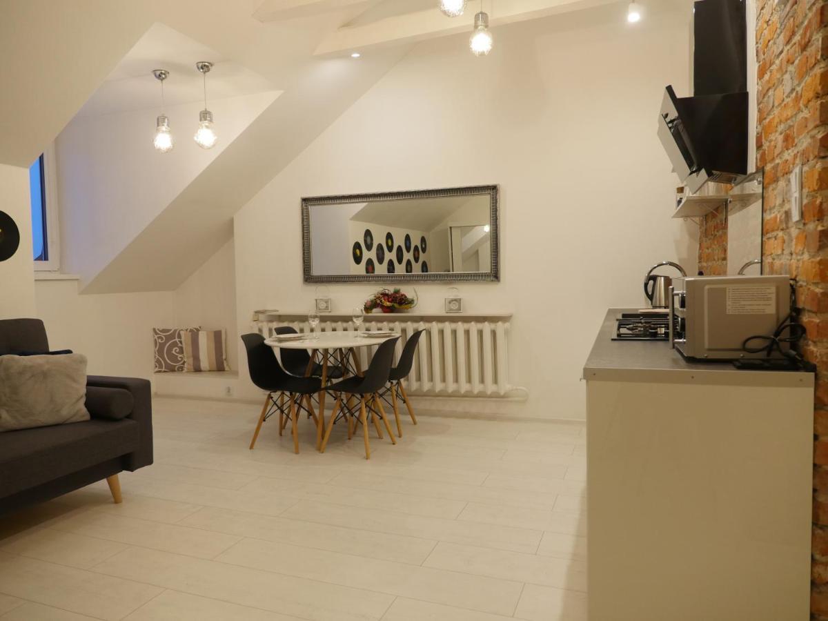 Ferienwohnung Art Vinyl Loft Białystok Exterior foto