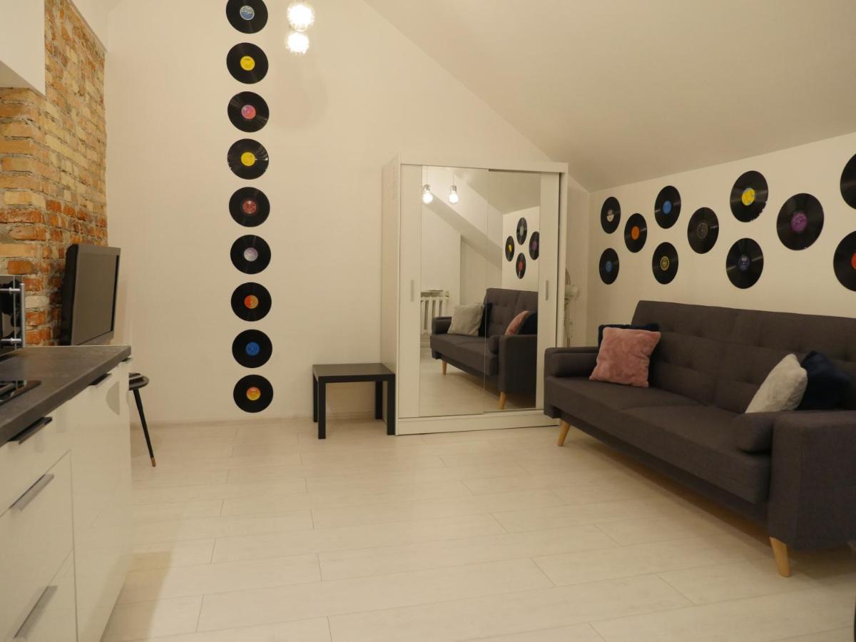 Ferienwohnung Art Vinyl Loft Białystok Exterior foto